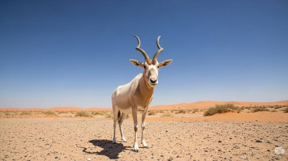 Addax Antelope: