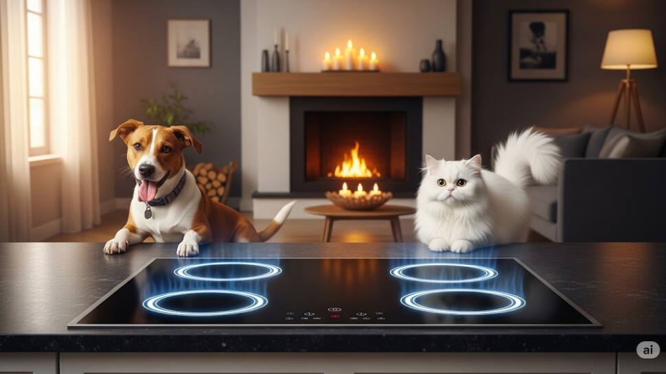 Never Leave Pets Unattended Near Open Flames Never Leave Pets Unattended Near Open Flames