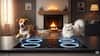 Never Leave Pets Unattended Near Open Flames