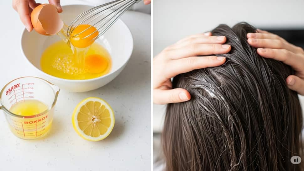 Egg + Lemon Hair Pack