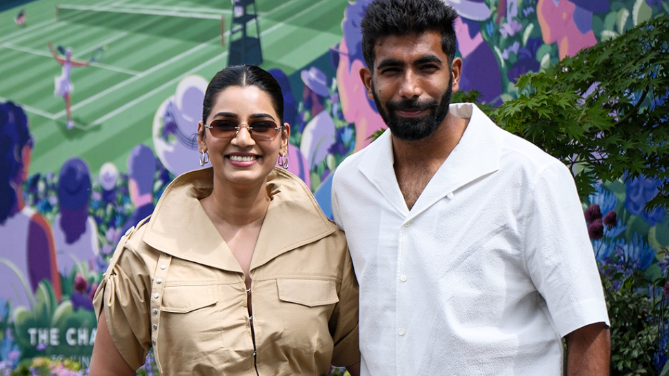 Jasprit Bumrah - Sanjana Ganesan