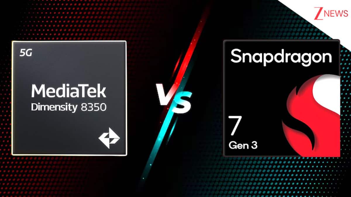 Dimensity 8350 vs Snapdragon 7 Gen 3: Which One Performs Better In CPU,  GPU, AI, And Camera? | Technology News | Zee News
