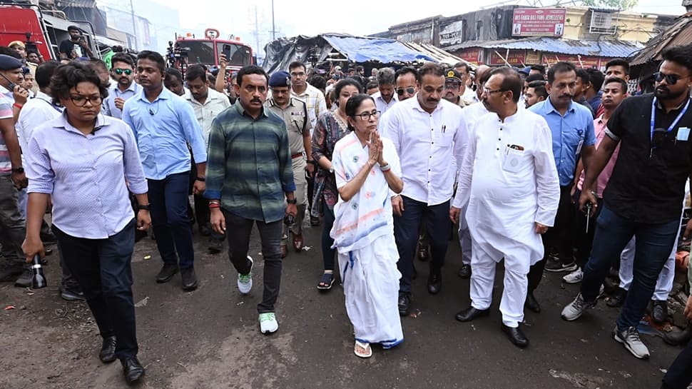 Mamata Banerjee Leads Protest Rally Against Detention Of Bengal Migrant Workers