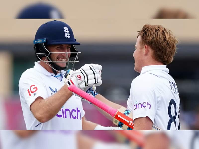 Ollie Pope and Joe Root