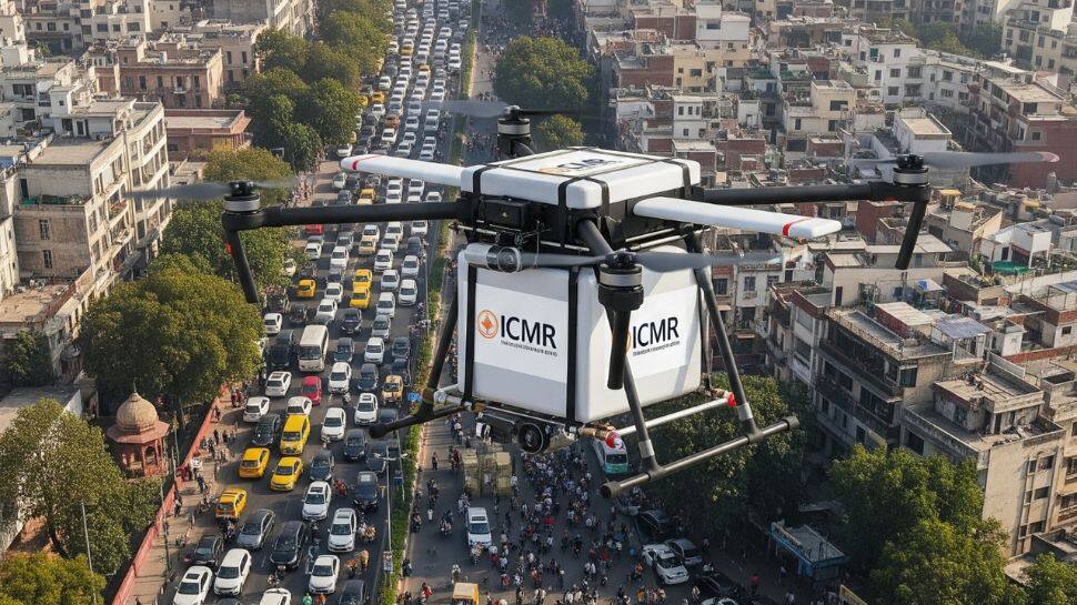 ICMR Trials Show Drones Can Deliver Blood In 15 Minutes, But Regulatory And Infrastructure Hurdles Remain