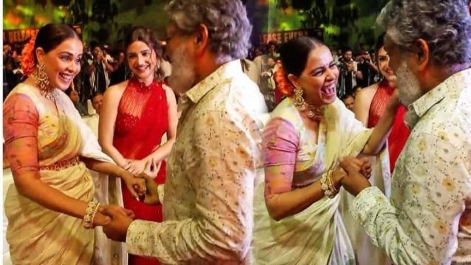 S.S. Rajamouli And Genelia Reunite After 20 Years, Director Praises Her Timeless Beauty