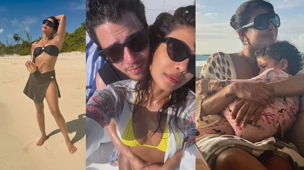 Priyanka Chopra's 43rd Birthday Celebration Includes Kissing Hubby Nick Jonas, Beach Cuddles To Malti - Watch