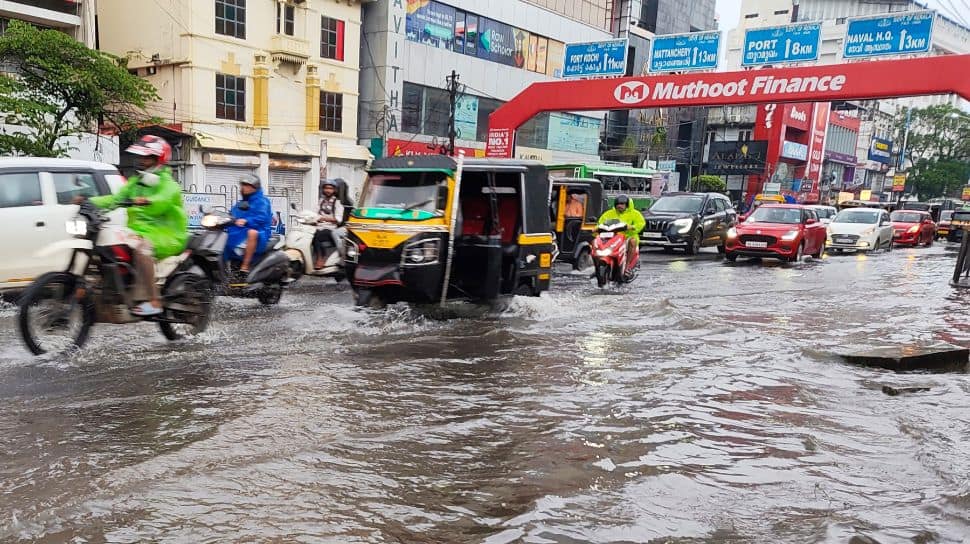 Kerala Reels From Monsoon Fury: Red Alert Issued For Three Districts, Schools Shut Amidst Heavy Rains, Flood Fears