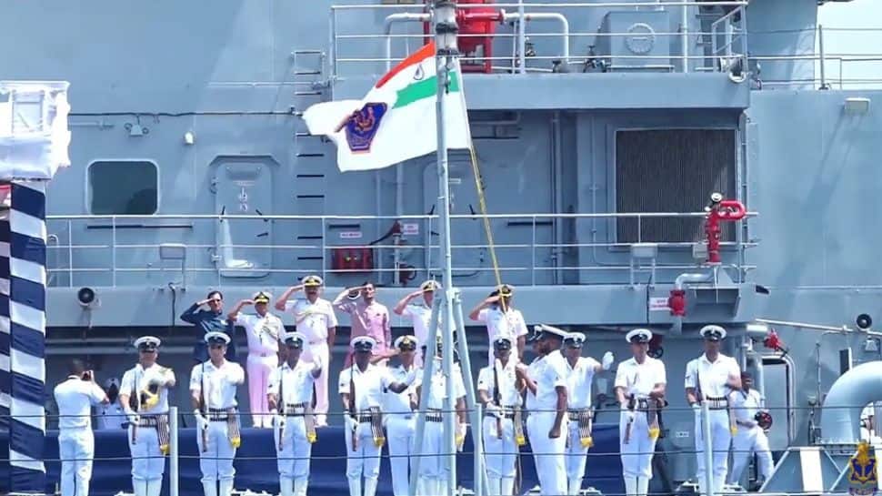Indian Navy Commissions INS Nistar, Nation’s First Indigenously Designed Diving Support Vessel