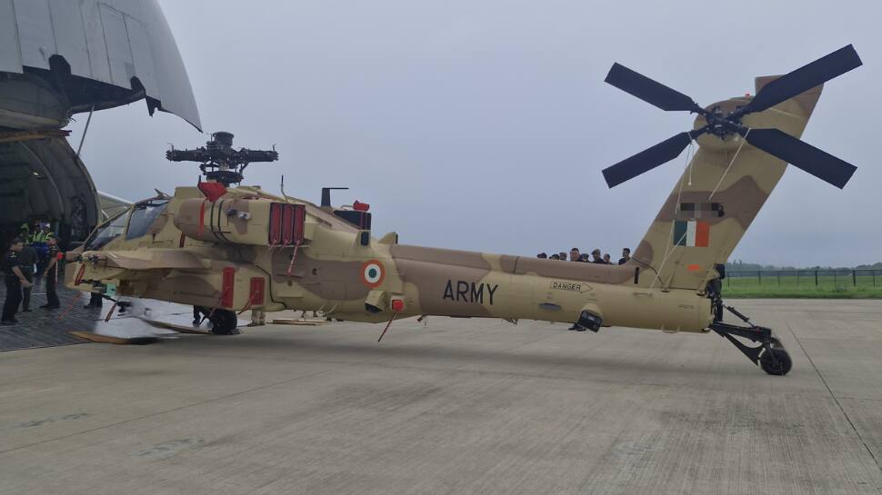 Three AH-64E Apache Attack Helicopters From US land In Hindon, Likely To Be Deployed At Western Front