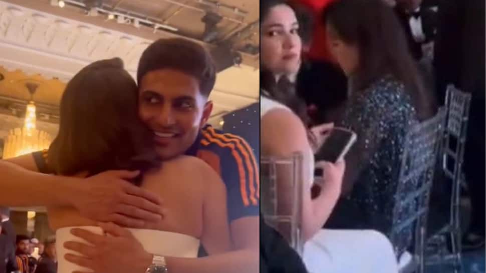 Fact Check: Shubhman Gill Hugging Sara Tendulkar? Viral Image Sparks Debate On Social Media thumbnail
