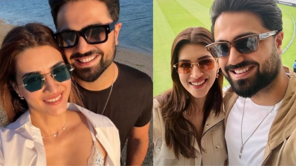 Kriti Sanon and Kabir Bahia