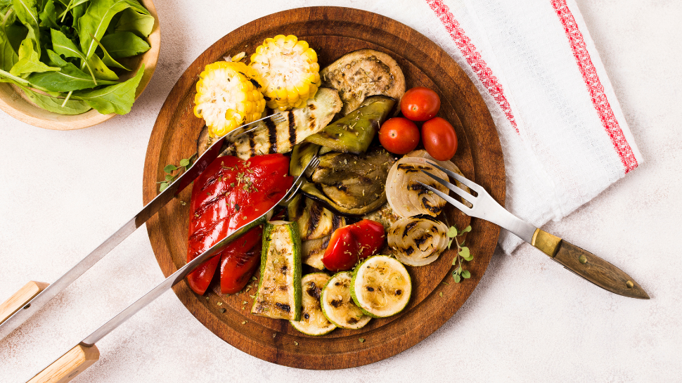 Steamed or Grilled Veggies with Spices