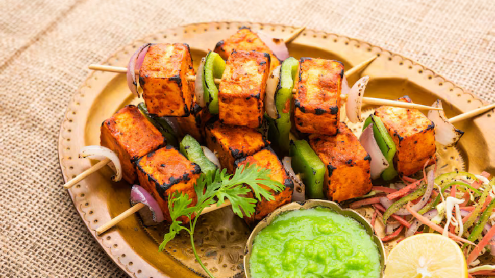 Grilled Paneer Skewers