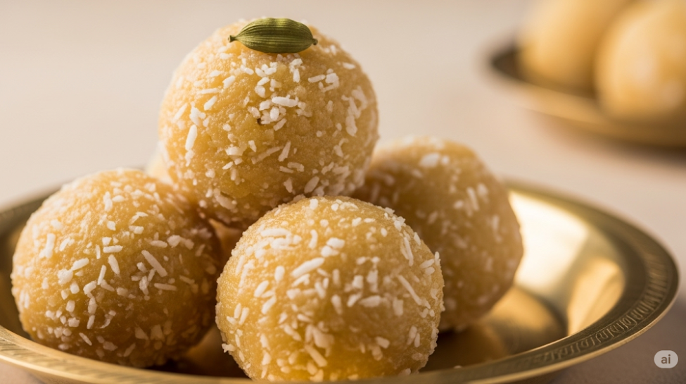 Coconut Ladoo: