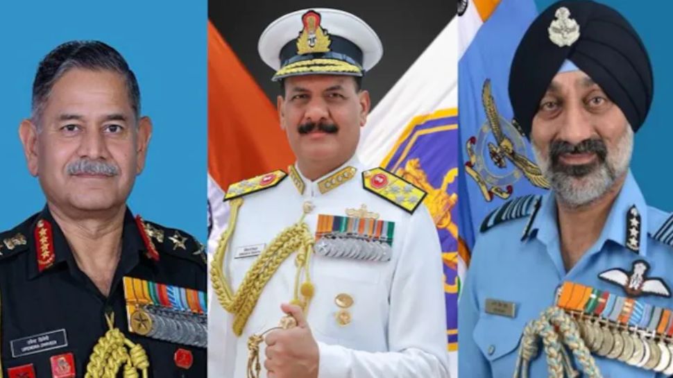 The Chiefs of Staff (Army, Air Force, Navy)