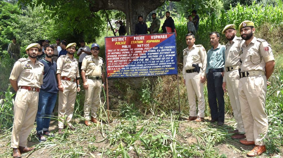 J-K Police Attach Property Of Terror Associate Under UAPA In Kupwara