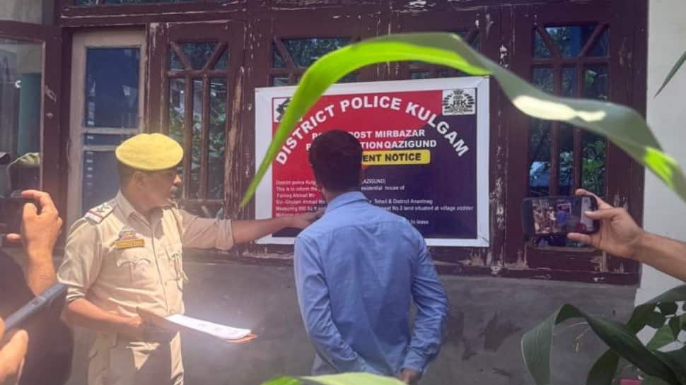 Kulgam Police Tighten Noose, Attach Drug Peddler’s Property Under NDPS Act