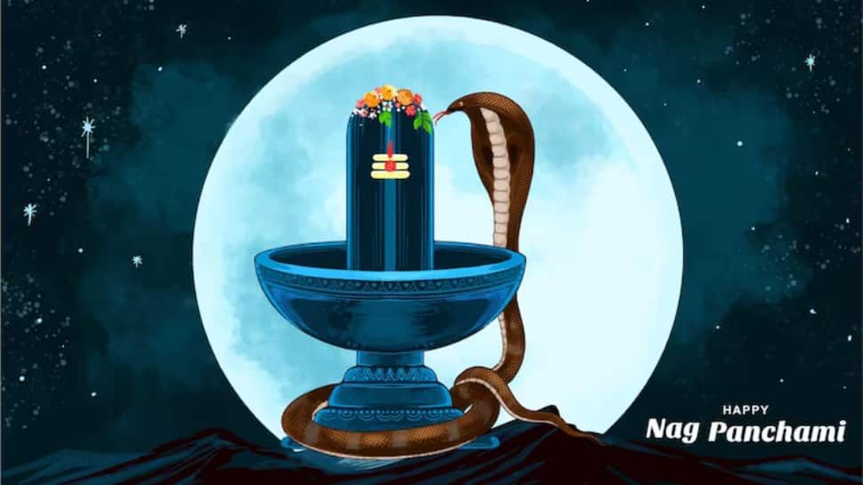 Happy Nag Panchami 2025: 50 Heartfelt Wishes, Greetings, WhatsApp-Facebook Captions, And Images To Celebrate