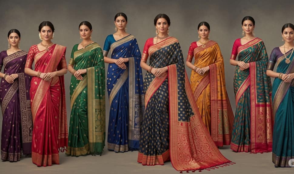 Grace in Every Drape: 4 Elegant Silk Sarees to Elevate Your Ethnic Look