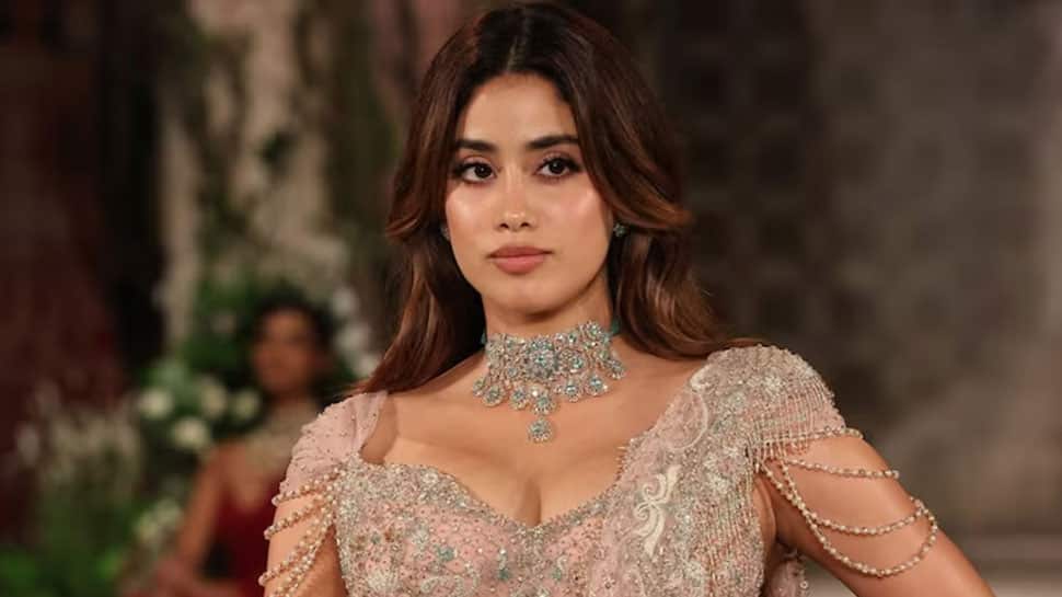 Janhvi Kapoor Turns Showstopper In Stunning Lehenga By Jayanti Reddy At India Couture Week 2025