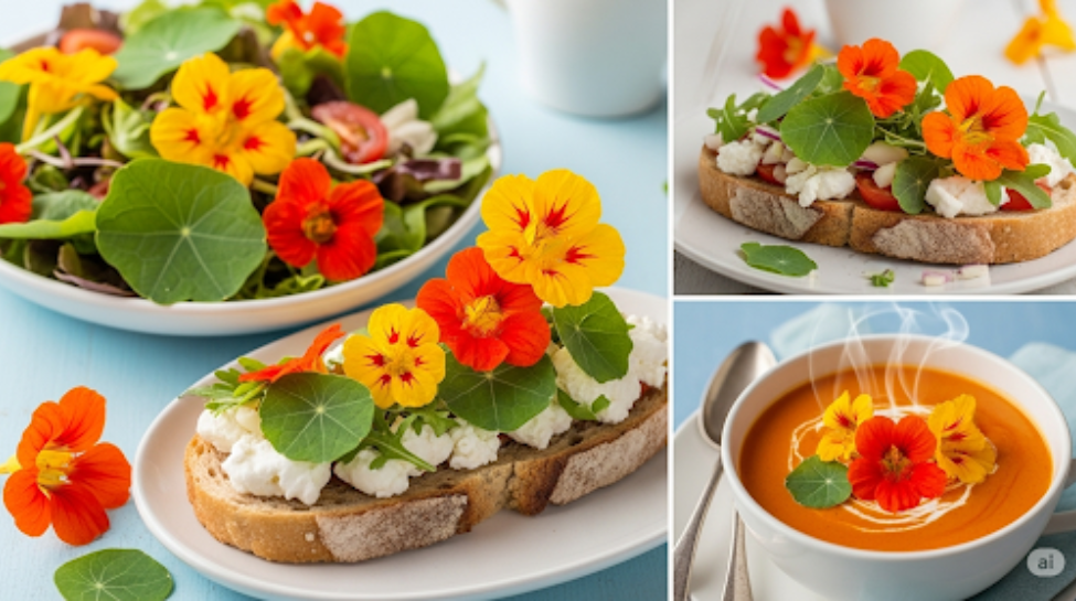 Nasturtiums: