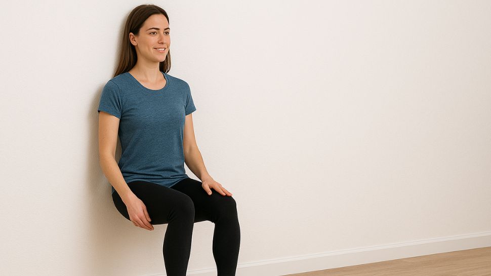Wall Sits During Commercials