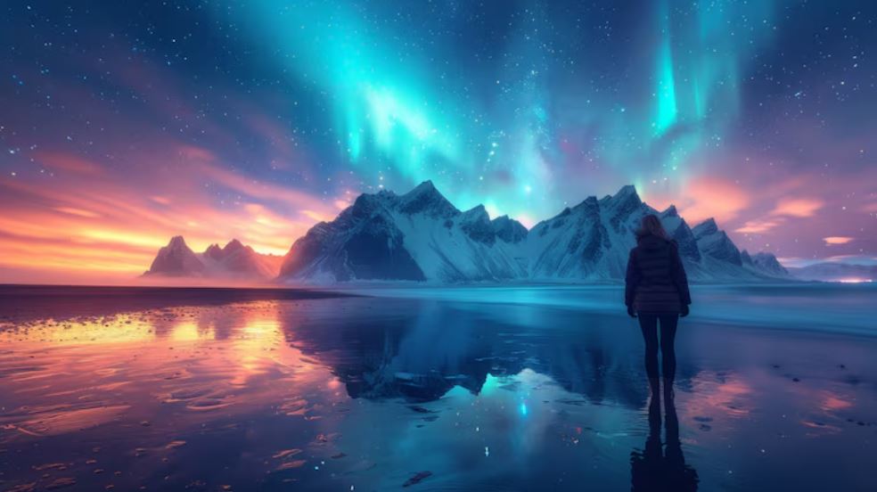 Northern Lights in India, Where to watch Auroras in India, Aurora Borealis Ladakh