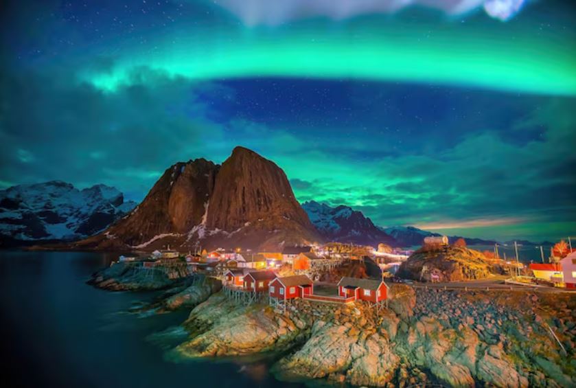 Northern Lights in India, Where to watch Auroras in India, Aurora Borealis Ladakh