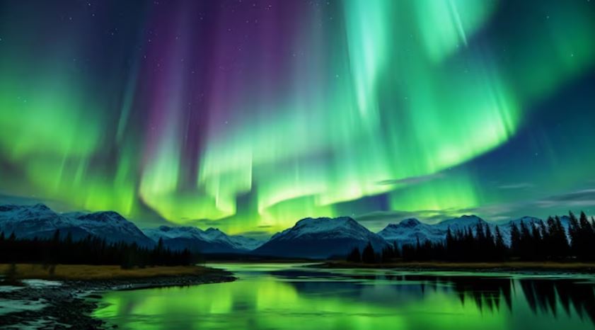 Northern Lights in India, Where to watch Auroras in India, Aurora Borealis Ladakh, Northern Lights H