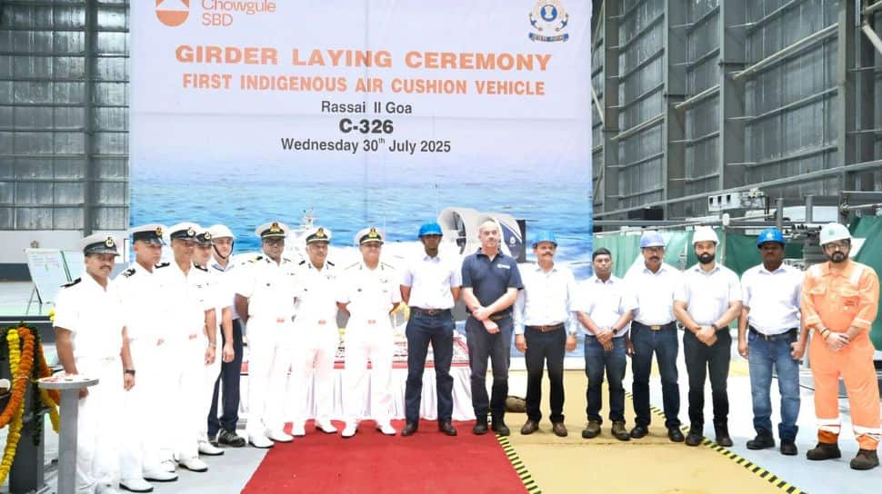 Construction Of India’s First Indigenous Hovercraft Begins At Goa Shipyard