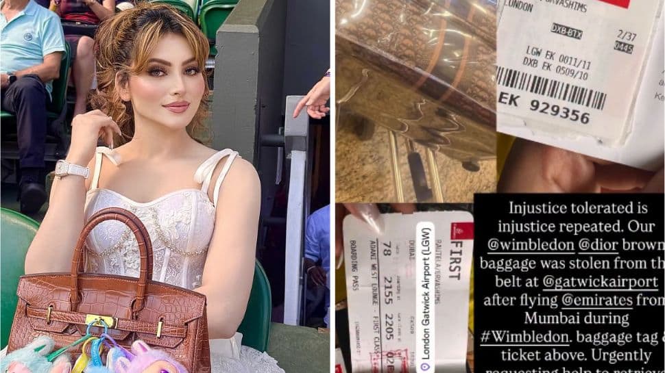 Urvashi Rautela’s Dior Bag With Stolen At London Airport During Wimbledon , Netizens React
