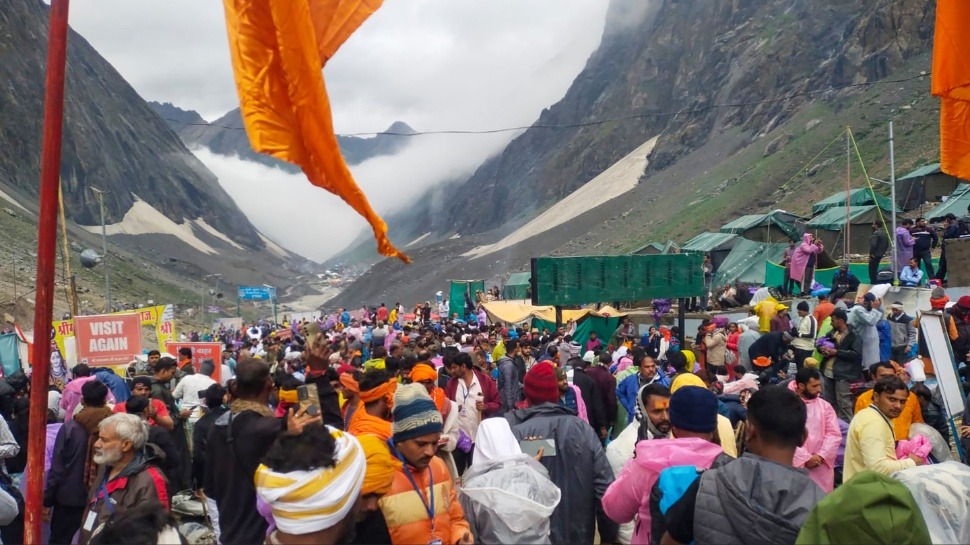 Amarnath Yatra Suspended For 2nd Consecutive Day Due To Inclement Weather Amarnath Yatra Suspended For 2nd Consecutive Day Due To Inclement Weather