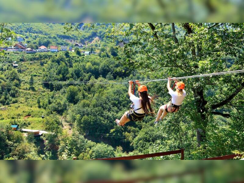 Try Bungee Jumping or Ziplining