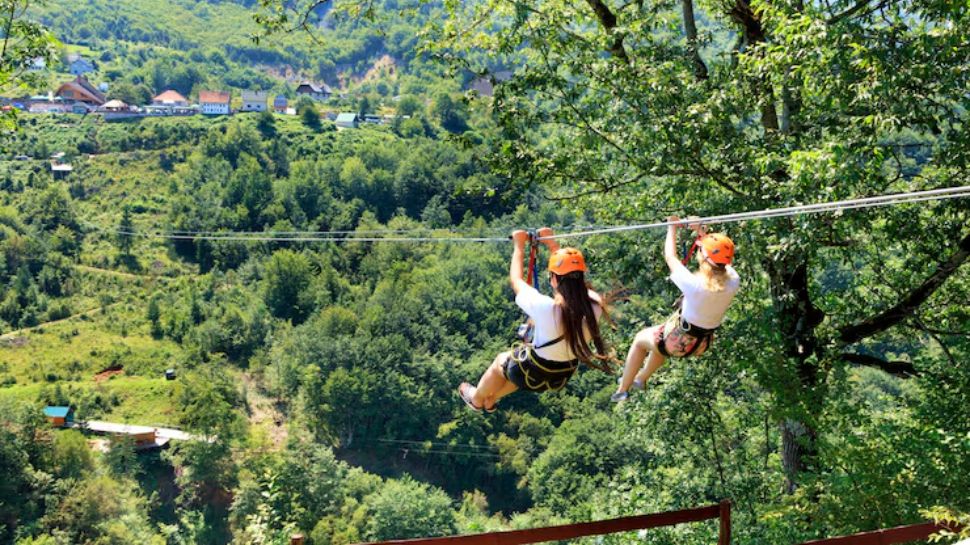 Try Bungee Jumping or Ziplining