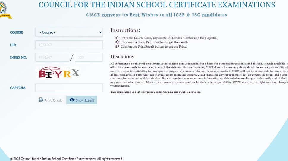 ICSE, ISC Improvement Exam Result 2025: CISCE Class 10, 12 Result OUT At cisce.org- Check Direct Link Here