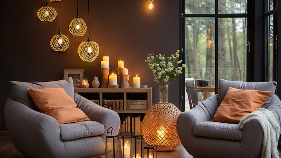 Make a Homely atmosphere by using Lighting and aroma