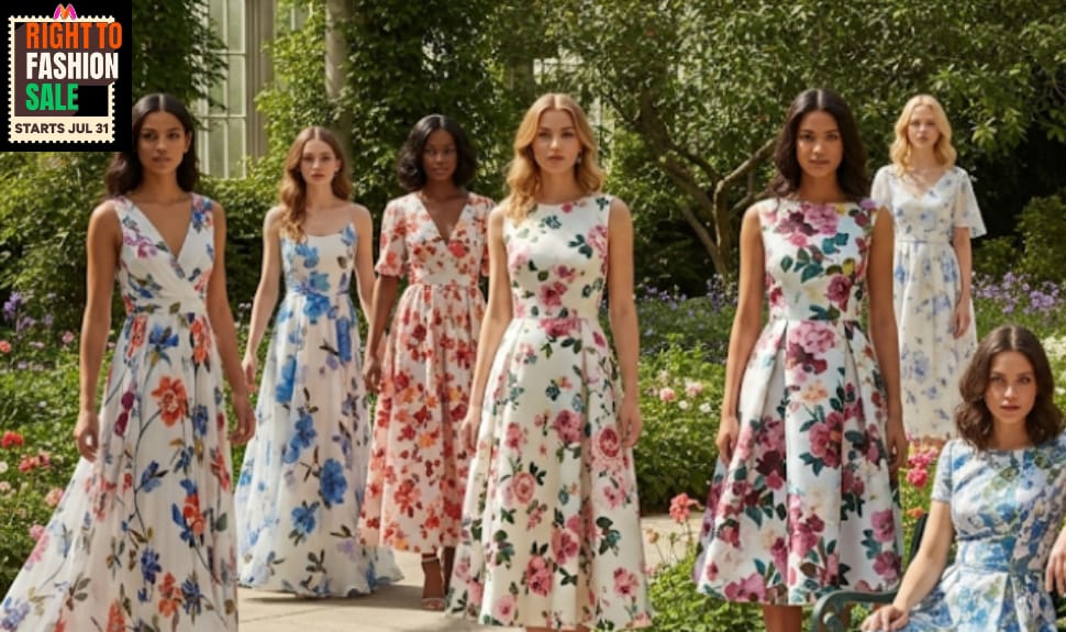 4 Best Floral Midi Dresses for Women: Myntra Right to Fashion Sale