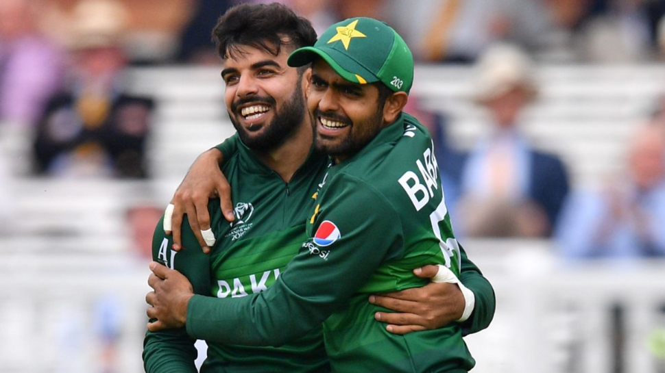 Babar Azam and Shadab Khan