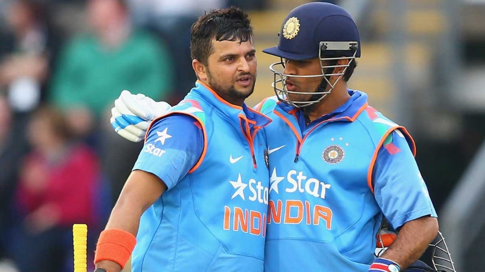 Dhoni and Raina