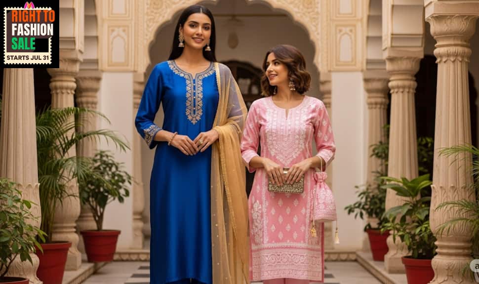4 Best Kurta Sets for Women to Shop in Myntra's Right to Fashion Sale