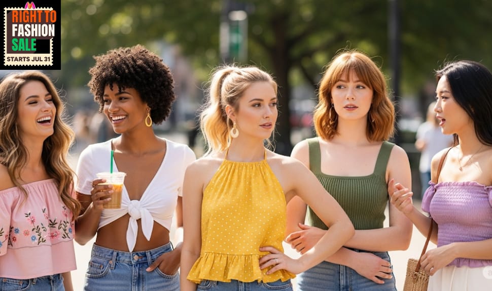 Trendy Tops to Turn Heads: Women’s Tops from Myntra’s Right to Fashion Sale | Apparel News