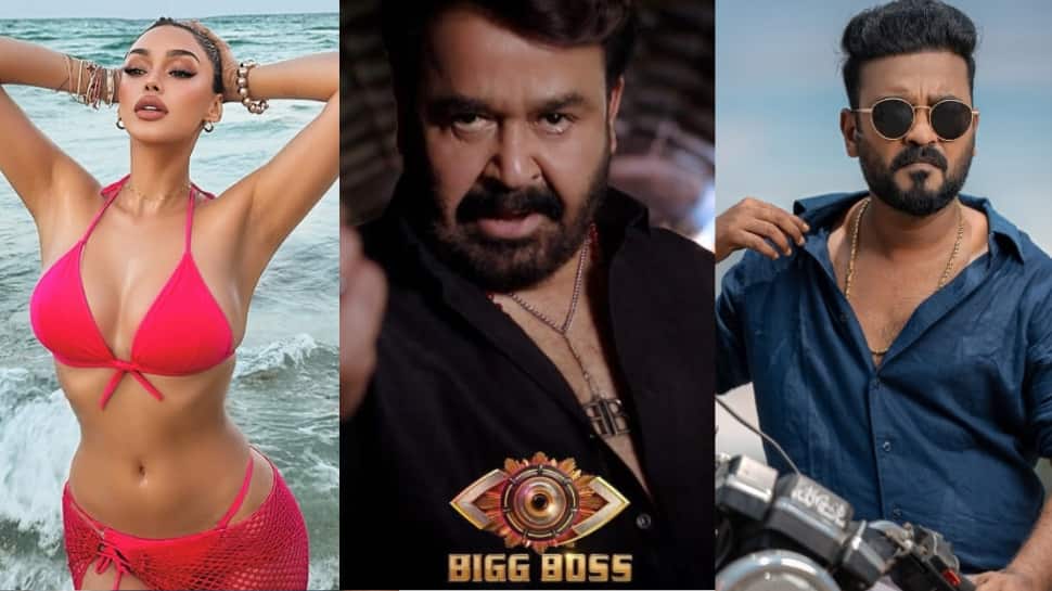 Bigg Boss Malayalam Season 7:  From Appani Sarath To Gizele Thakral - Check Full List Of Contestants Of Mohanlal's Show