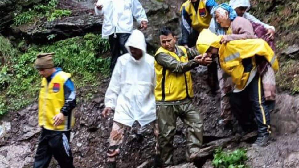 Uttarakhand Cloudburst: ITBP Rescues Over 100, Braces For More Amid Harsh Weather | India News | Zee News
