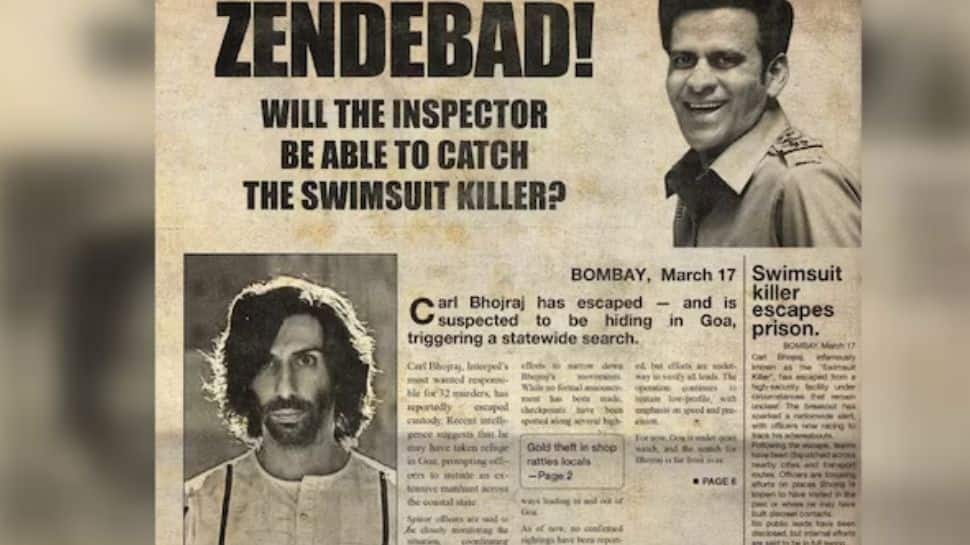 Manoj Bajpayee & Jim Sarbh’s Inspector Zende Gets Release Date On Netflix – First Poster Unveiled