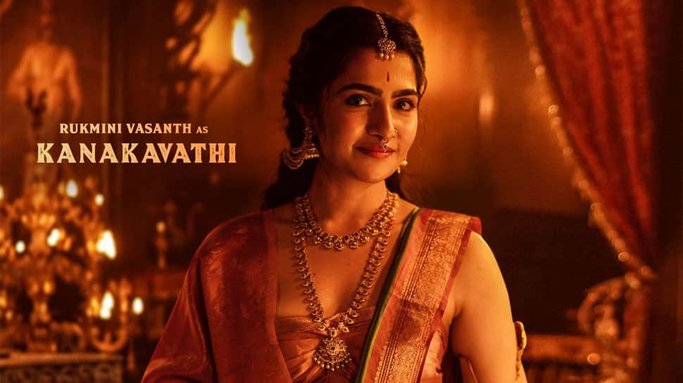 Meet Rukmini Vasanth Aka Kanakavathi From Kantara: Chapter 1 - First Look Poster Draws Netizens Attention!