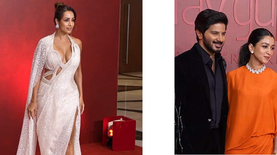 Malaika Arora, Dulquer Salmaan & Others Attend Gaurav Gupta's Bridal Couture Showcase