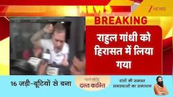 Rahul Gandhi, Opposition Leaders Detained by Police 