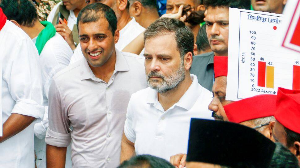 `Saving The Constitution`: Rahul Gandhi As Police Halt INDIA Bloc’s EC March