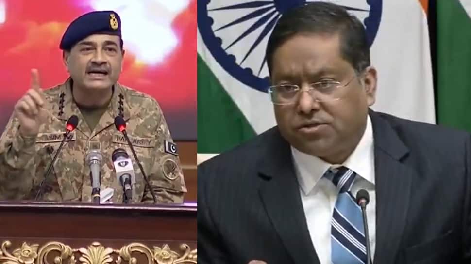 `Pakistan’s Stock-In-Trade`: India Slams Asim Munir Over Nuke Threat Made From `Soil Of Friendly Country`